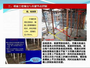 精品模板工程施工技术制作安装要点解析（附配模图）